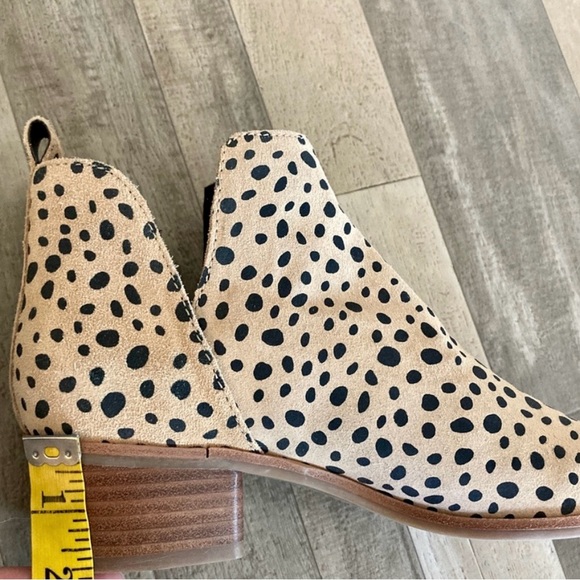 DOLCE VITA Booties leather upper Full Calf hair Genuine suede Easy Slip โฆ - Picture 8 of 11